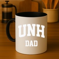 UNH Dad Athletic Arch College University Alumni Mug