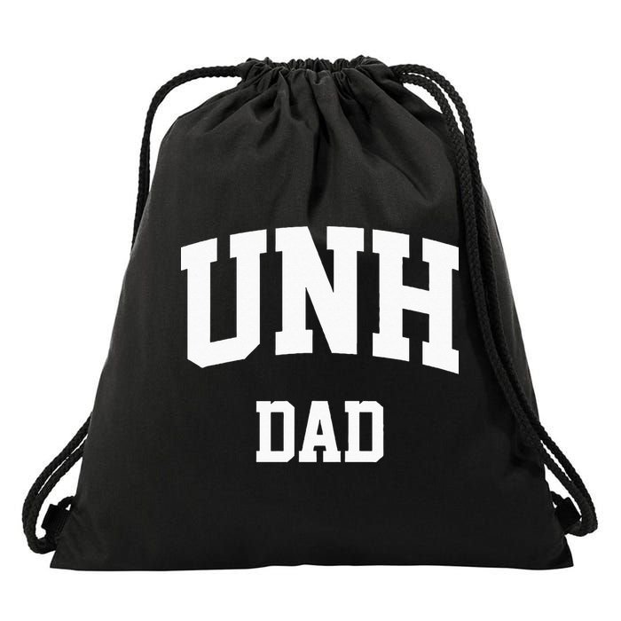 UNH Dad Athletic Arch College University Alumni Drawstring Bag