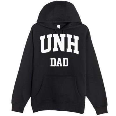 UNH Dad Athletic Arch College University Alumni Premium Pullover Hoodie