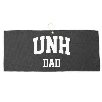 UNH Dad Athletic Arch College University Alumni Large Microfiber Waffle Golf Towel