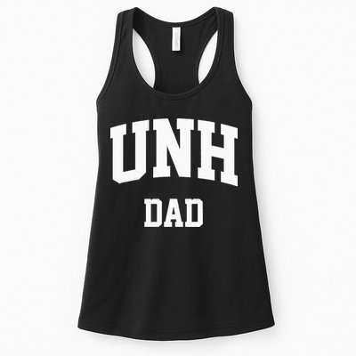 UNH Dad Athletic Arch College University Alumni Womens Tank Top