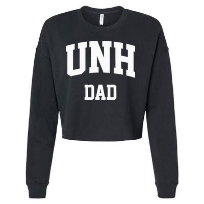 UNH Dad Athletic Arch College University Alumni Cropped Pullover Crew