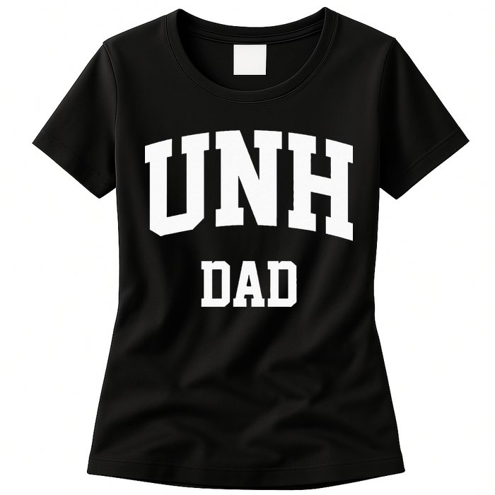UNH Dad Athletic Arch College University Alumni Womens T-Shirt