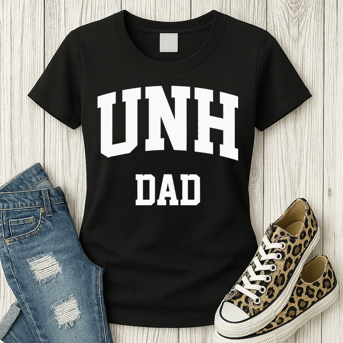 UNH Dad Athletic Arch College University Alumni Womens T-Shirt
