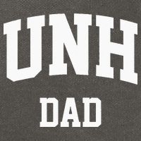 UNH Dad Athletic Arch College University Alumni Cotton Canvas Backpack