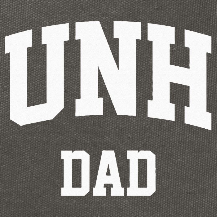 UNH Dad Athletic Arch College University Alumni Cotton Canvas Backpack