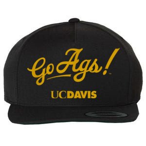 UC Davis Aggies Go Ags Wool Snapback Cap