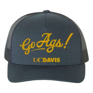 UC Davis Aggies Go Ags Yupoong Adult 5-Panel Trucker Hat