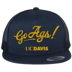 UC Davis Aggies Go Ags Flat Bill Trucker Hat