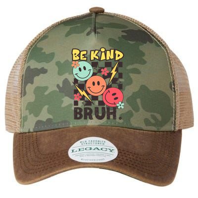 Unity Day Anti Bullying Awareness Kindness Be Kind Bruh Legacy Tie Dye Trucker Hat