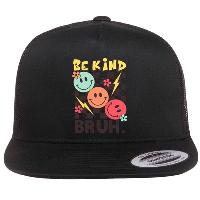 Unity Day Anti Bullying Awareness Kindness Be Kind Bruh Flatbill Hat
