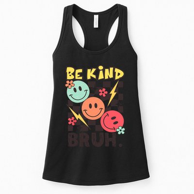 Unity Day Anti Bullying Awareness Kindness Be Kind Bruh Womens Tank Top