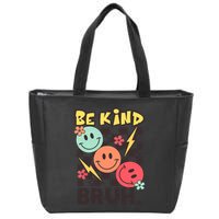 Unity Day Anti Bullying Awareness Kindness Be Kind Bruh Zip Tote Bag