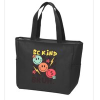 Unity Day Anti Bullying Awareness Kindness Be Kind Bruh Zip Tote Bag