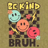 Unity Day Anti Bullying Awareness Kindness Be Kind Bruh Garment-Dyed Women's Muscle Tee