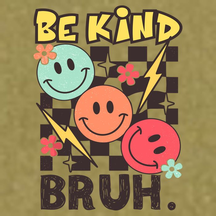 Unity Day Anti Bullying Awareness Kindness Be Kind Bruh Garment-Dyed Women's Muscle Tee