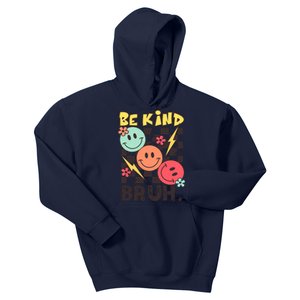 Unity Day Anti Bullying Awareness Kindness Be Kind Bruh Kids Hoodie