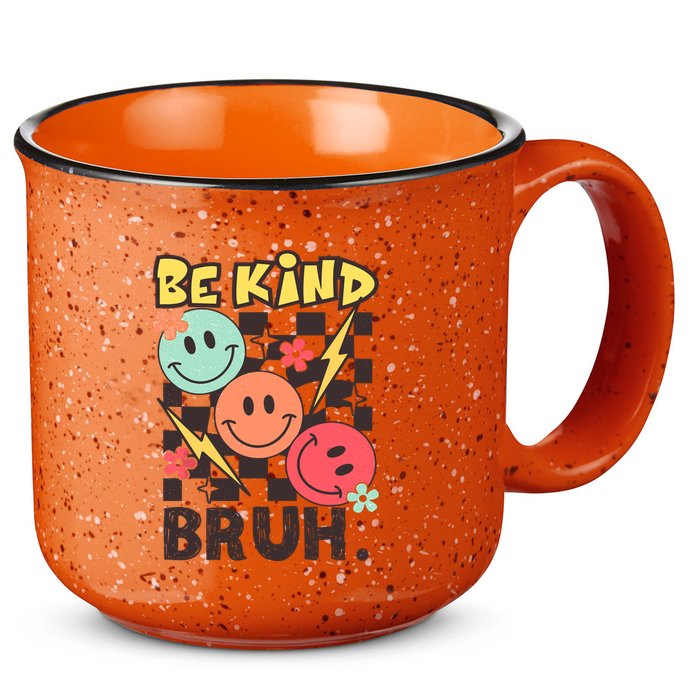 Unity Day Anti Bullying Awareness Kindness Be Kind Bruh 15oz Campfire Ceramic Mug
