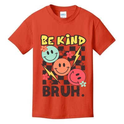 Unity Day Anti Bullying Awareness Kindness Be Kind Bruh Kids T-Shirt