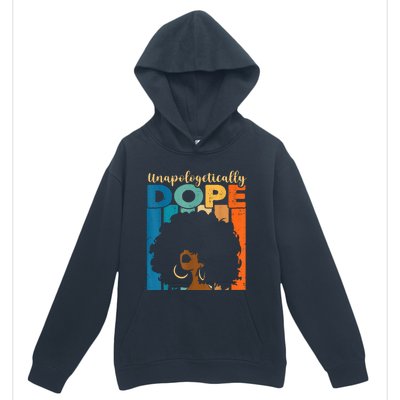 Unapologetically Dope Afro African American Black Pride Urban Pullover Hoodie