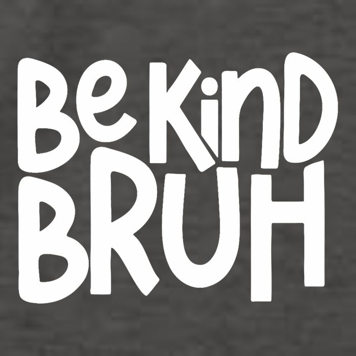 Unity Day Be Kind Bruh Orange Anti Bullying Kindness Vector Backpack