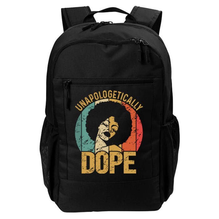 Unapologetically Dope Black Pride Melanin African American Daily Commute Backpack