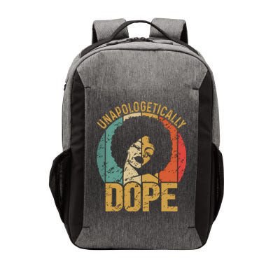 Unapologetically Dope Black Pride Melanin African American Vector Backpack