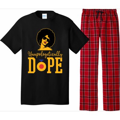 Unapologetically Dope Black Gift Great Gift Pajama Set