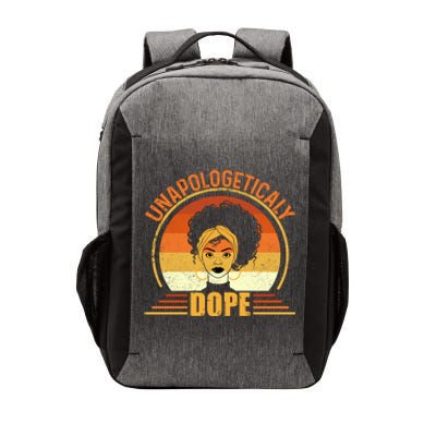 Unapologetically Dope Black Pride Melanin African American Vector Backpack