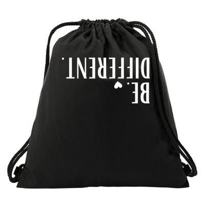  Upside Down Be Different Drawstring Bag