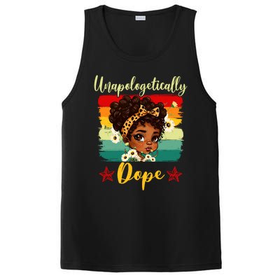 Unapologetically Dope Black History Afro Juneteenth Great Gift PosiCharge Competitor Tank