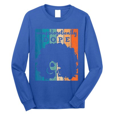 Unapologetically Dope Black History Month African American Short Sleeve Great Gi Long Sleeve Shirt