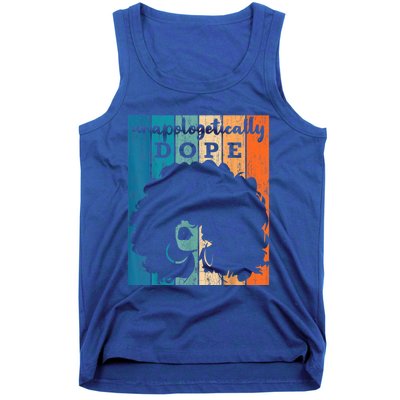 Unapologetically Dope Black History Month African American Short Sleeve Great Gi Tank Top