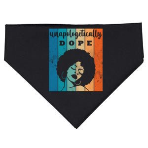 Unapologetically Dope Black Female USA-Made Doggie Bandana