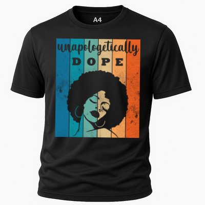 Unapologetically Dope Black Female Performance Shirt