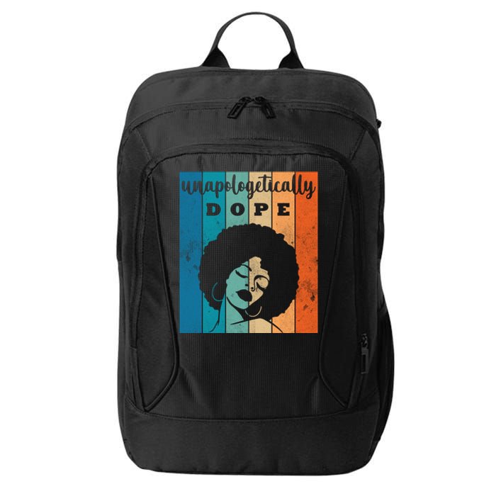 Unapologetically Dope Black Female City Backpack