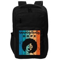 Unapologetically Dope Black Female Impact Tech Backpack