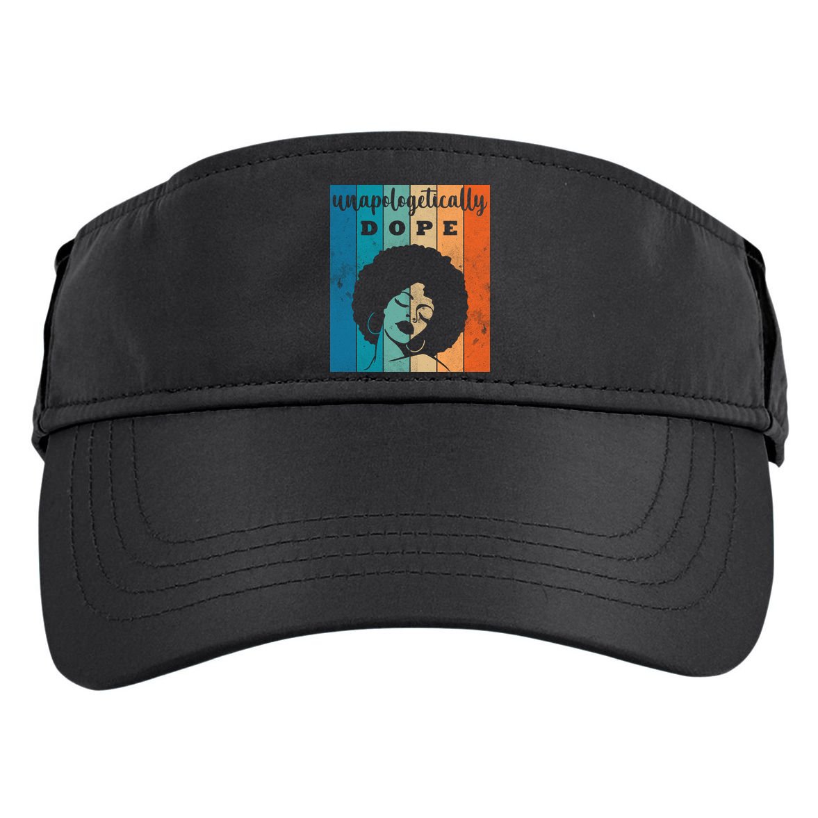 Unapologetically Dope Black Female Adult Drive Performance Visor