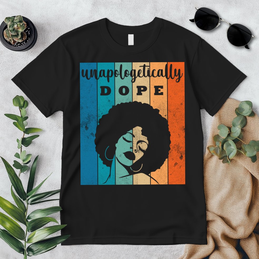 Unapologetically Dope Black Female Premium T-Shirt