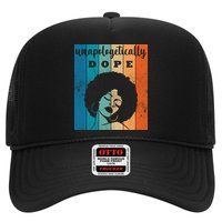 Unapologetically Dope Black Female Trucker Hat