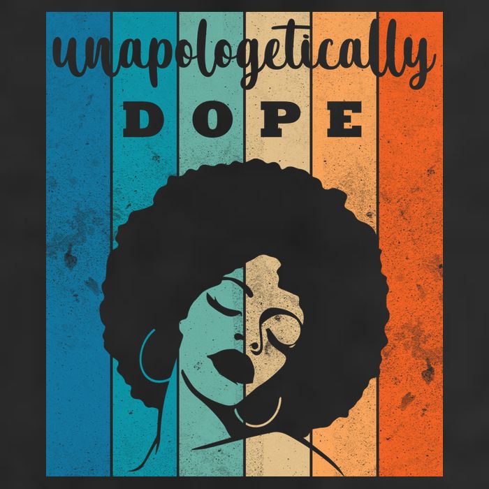 Unapologetically Dope Black Female Trucker Hat