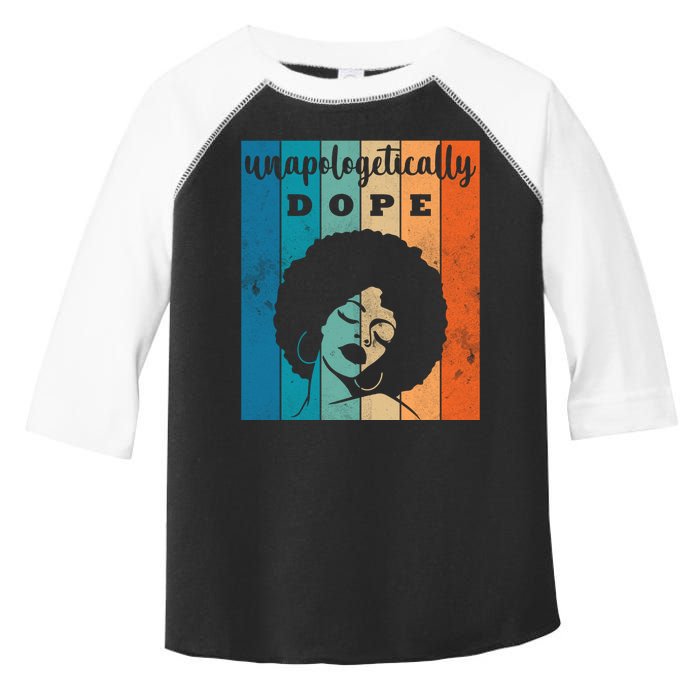 Unapologetically Dope Black Female Toddler Fine Jersey T-Shirt