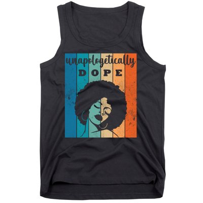 Unapologetically Dope Black Female Tank Top