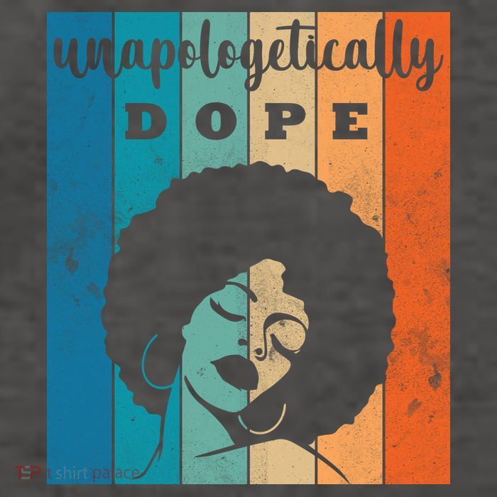 Unapologetically Dope Black Female Vector Backpack