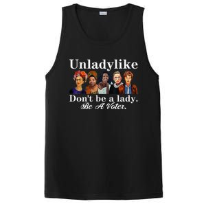 Unladylike DonT Be A Lady Be A Voter PosiCharge Competitor Tank