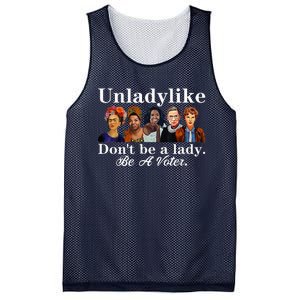 Unladylike DonT Be A Lady Be A Voter Mesh Reversible Basketball Jersey Tank