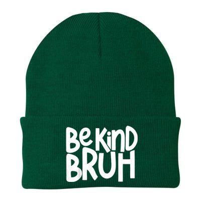 Unity Day Be Kind Bruh Orange Anti Bullying Kindness Knit Cap Winter Beanie