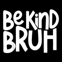 Unity Day Be Kind Bruh Orange Anti Bullying Kindness Drawstring Bag