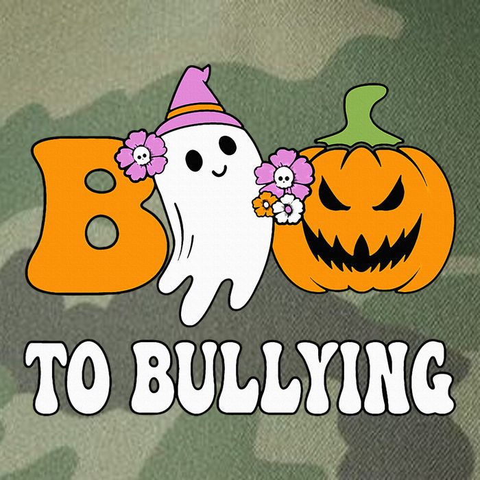 Unity Day Boo To Bullying Awareness Ghost Pumpkin Orange Legacy Tie Dye Trucker Hat