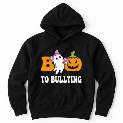Unity Day Boo To Bullying Awareness Ghost Pumpkin Orange Hoodie
